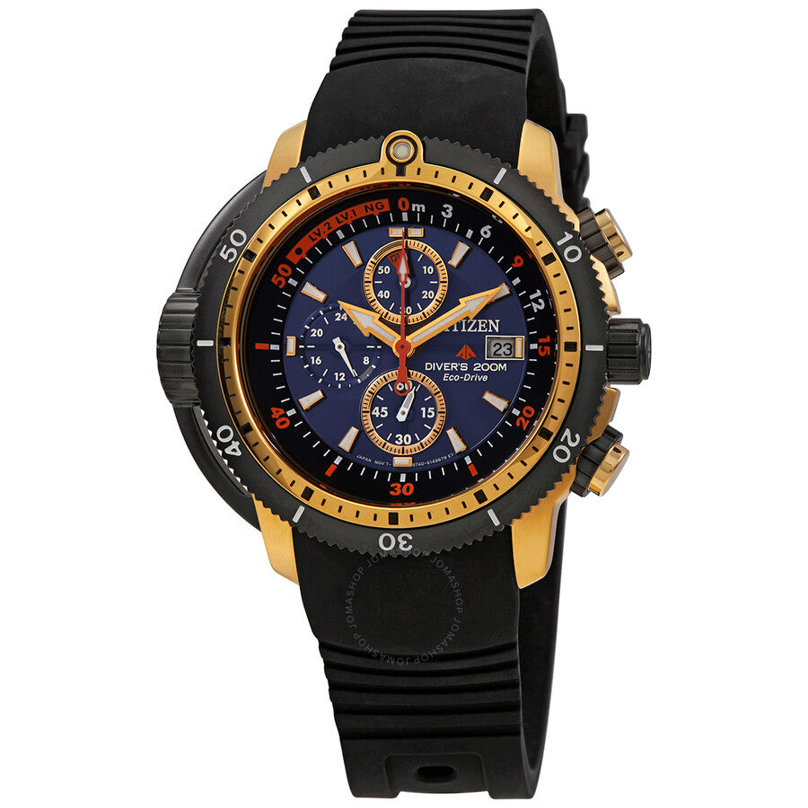 Citizen Promaster Aqualand Chronograph Eco-Drive Men's Watch BJ2124-14E - Dawson Watches
