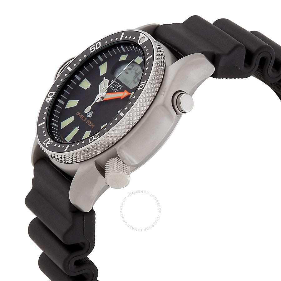 Citizen Promaster Aqualand Quartz Analog-Digital Black Dial Men's Watch JP2000-08E - Dawson Watches #2