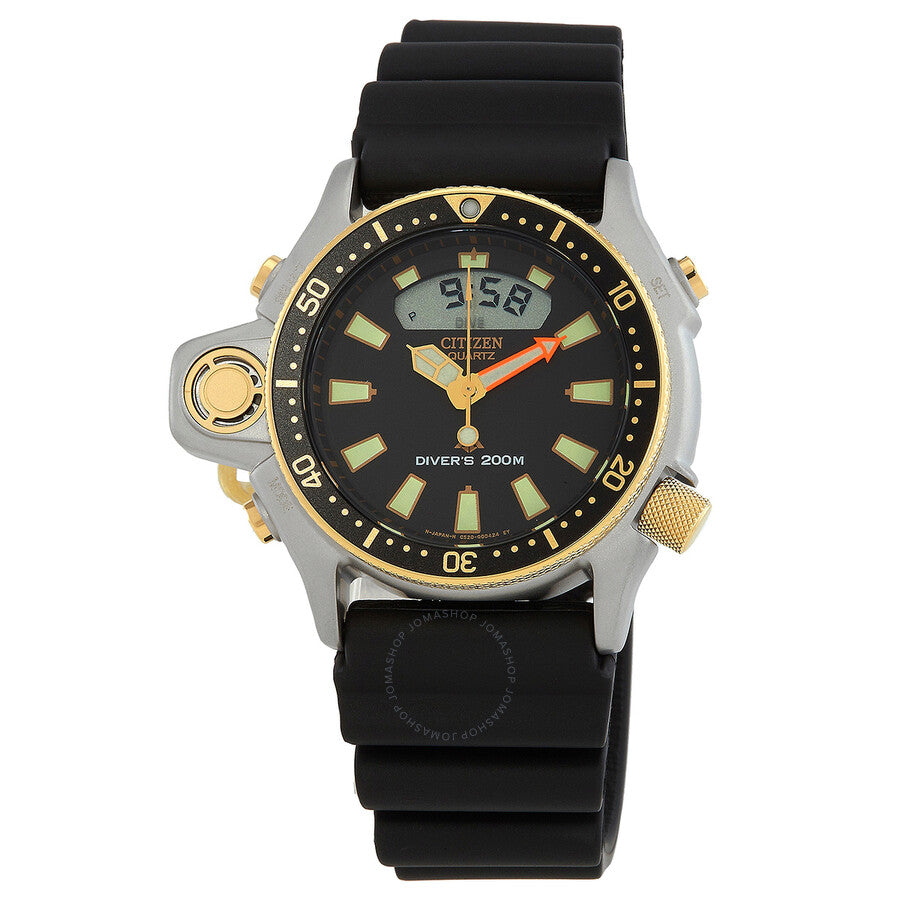 Citizen Promaster Aqualand Quartz Analog-Digital Black Dial Men's Watch JP2004-07E - Dawson Watches