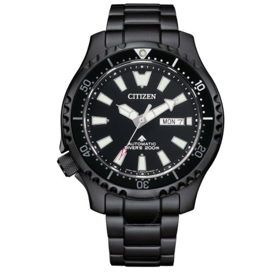 Citizen Promaster Lefty Automatic Black Dial Men's Watch NY0135-80E - Dawson Watches