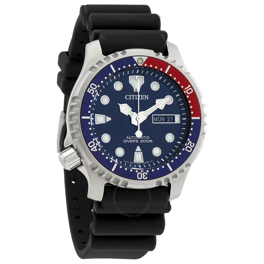 Citizen Promaster Automatic Blue Dial Men's Watch NY0086-16L - Dawson Watches