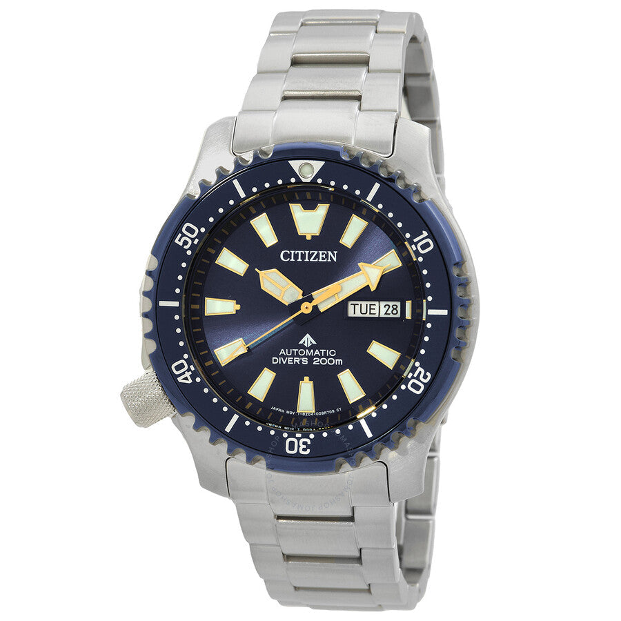 Citizen Promaster Automatic Blue Dial Men's Watch NY0166-60L - Dawson Watches