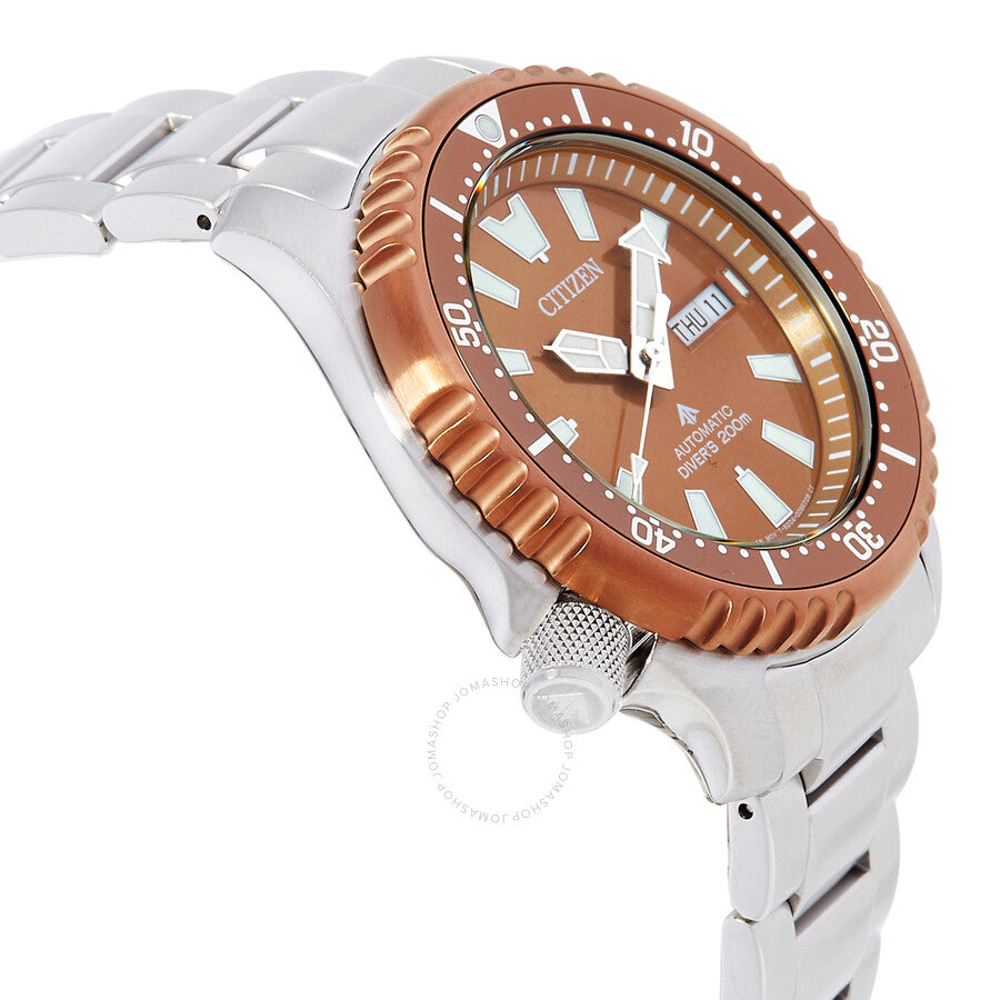 Citizen Promaster Automatic Copper Dial Men's Watch NY0164-65X - Dawson Watches #2