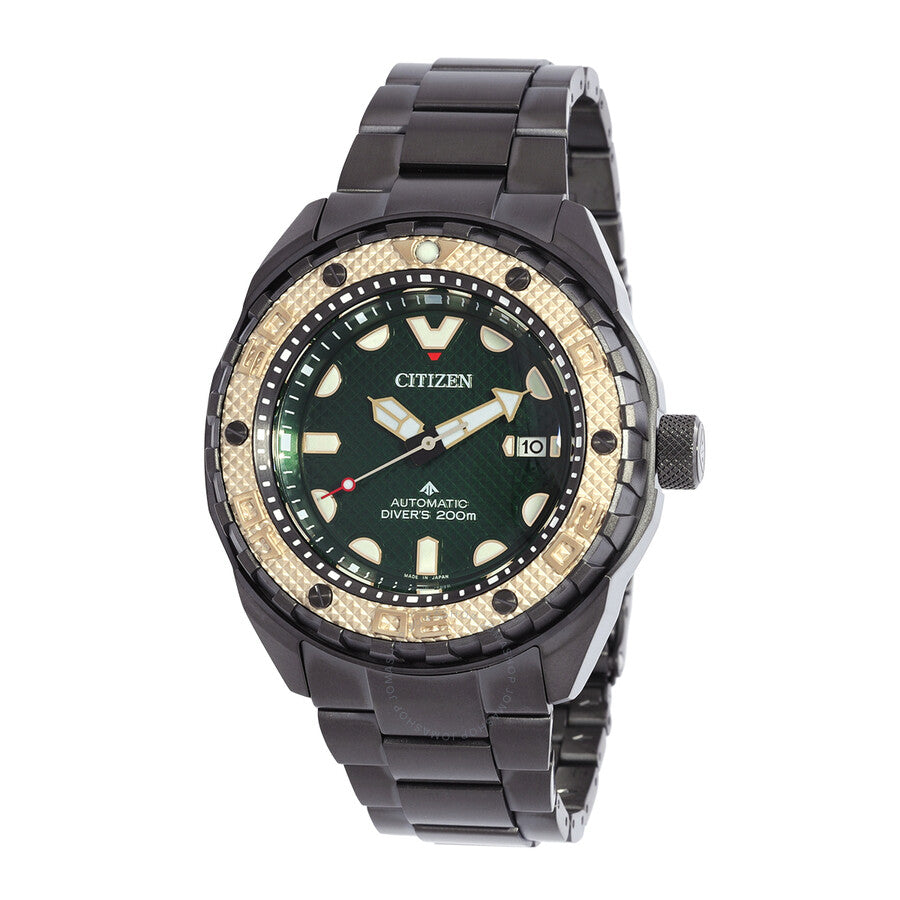 Citizen Promaster Automatic Green Dial Men's Watch NB6008-82X - Dawson Watches