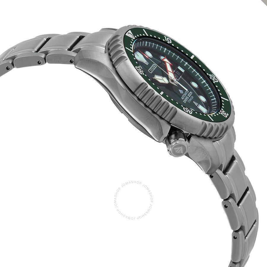 Citizen Promaster Automatic Green Dial Men's Watch NY0100-50X - Dawson Watches #2