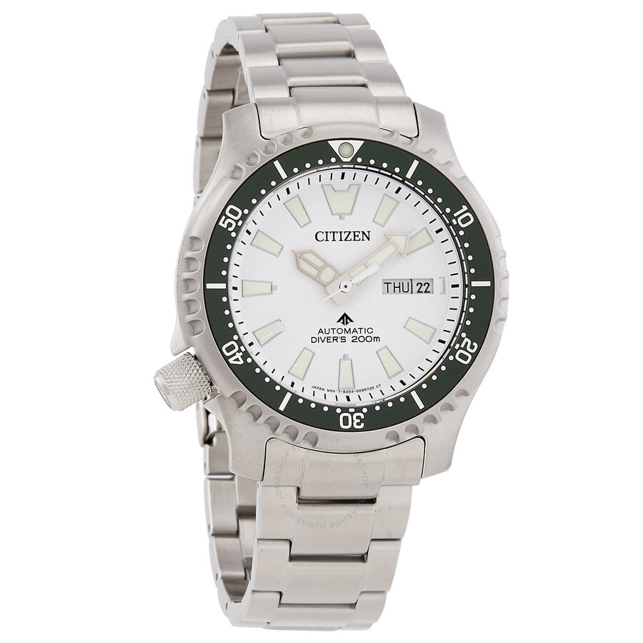 Citizen Promaster Automatic White Dial Men's Watch NY0168-64A - Dawson Watches