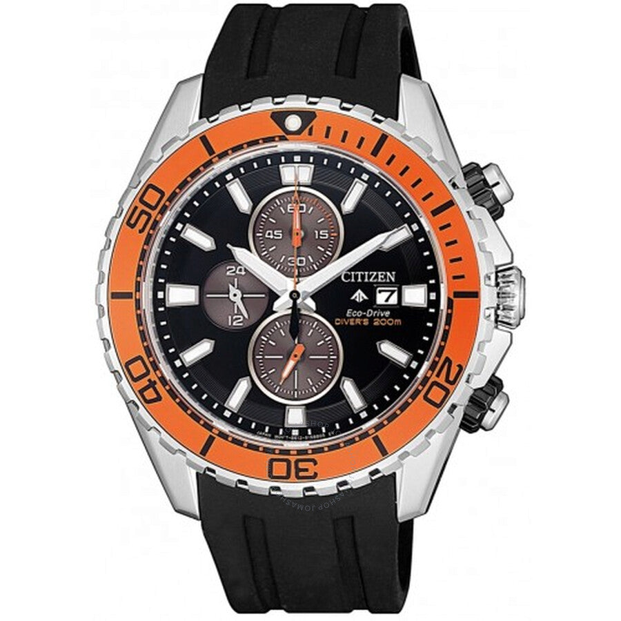 Citizen Promaster Chronograph Black Dial Men's Watch CA0718-13E - Dawson Watches