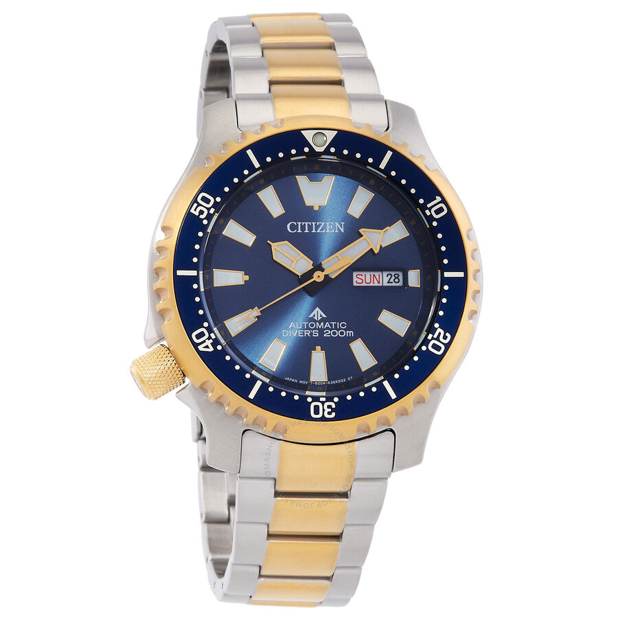 Citizen Promaster Dive Automatic Blue Dial Men's Watch NY0154-51L - Dawson Watches