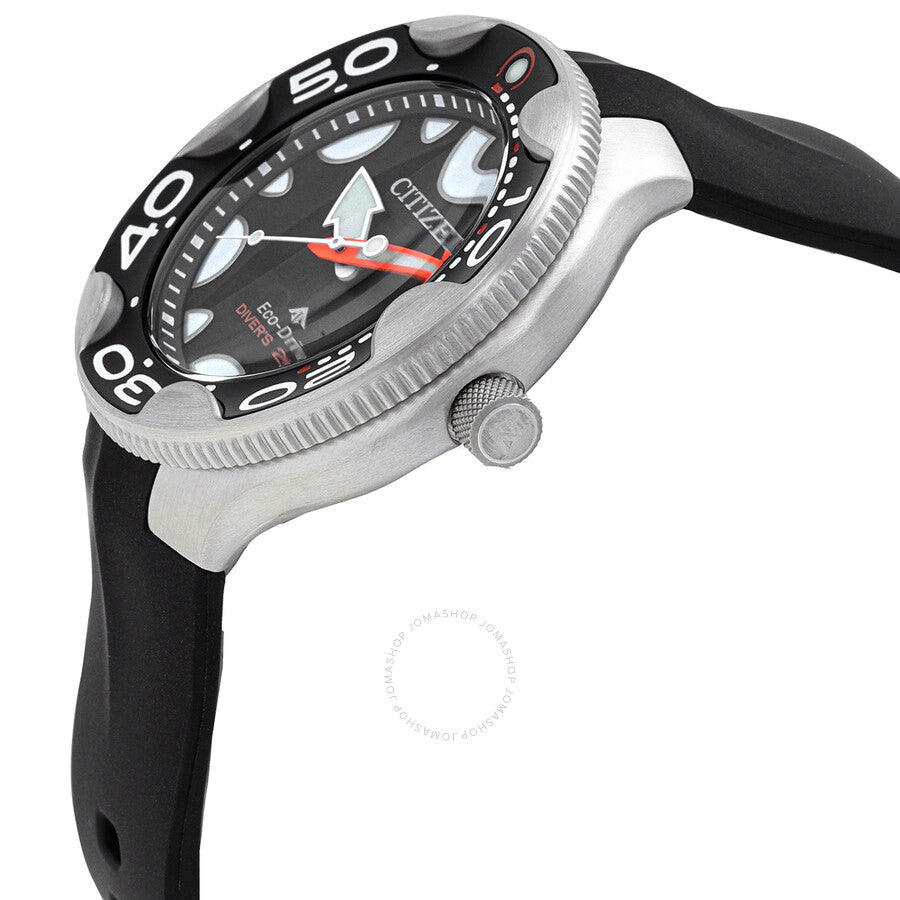 Citizen Promaster Dive Eco-Drive Black Dial Men's Watch BN0230-04E - Dawson Watches #2