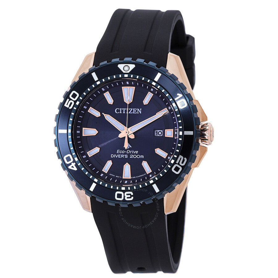 Citizen Promaster Dive Eco-Drive Blue Dial Men's Watch BN0196-01L - Dawson Watches