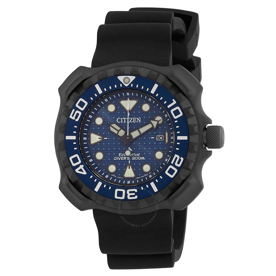 Citizen Promaster Dive Eco-Drive Blue Dial Men's Watch BN0225-04L - Dawson Watches