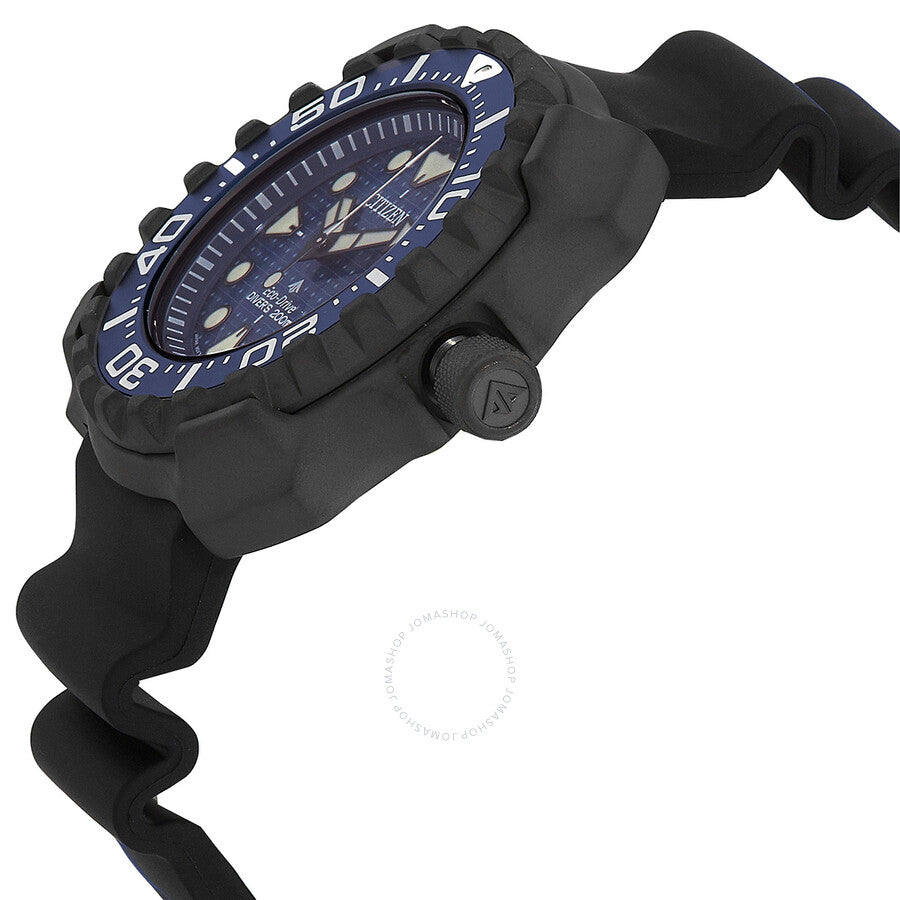 Citizen Promaster Dive Eco-Drive Blue Dial Men's Watch BN0225-04L - Dawson Watches #2
