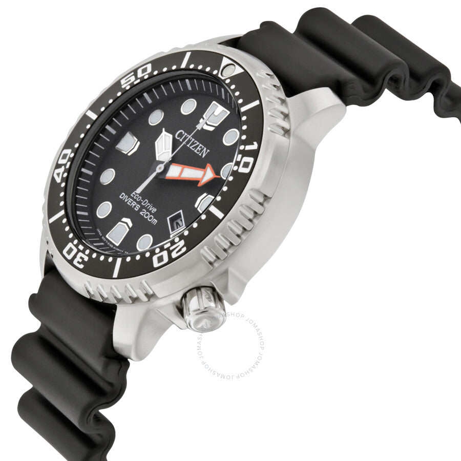 Citizen Promaster Diver 200 Meters Eco-Drive Black Dial Men's Watch BN0150-28E - Dawson Watches #2