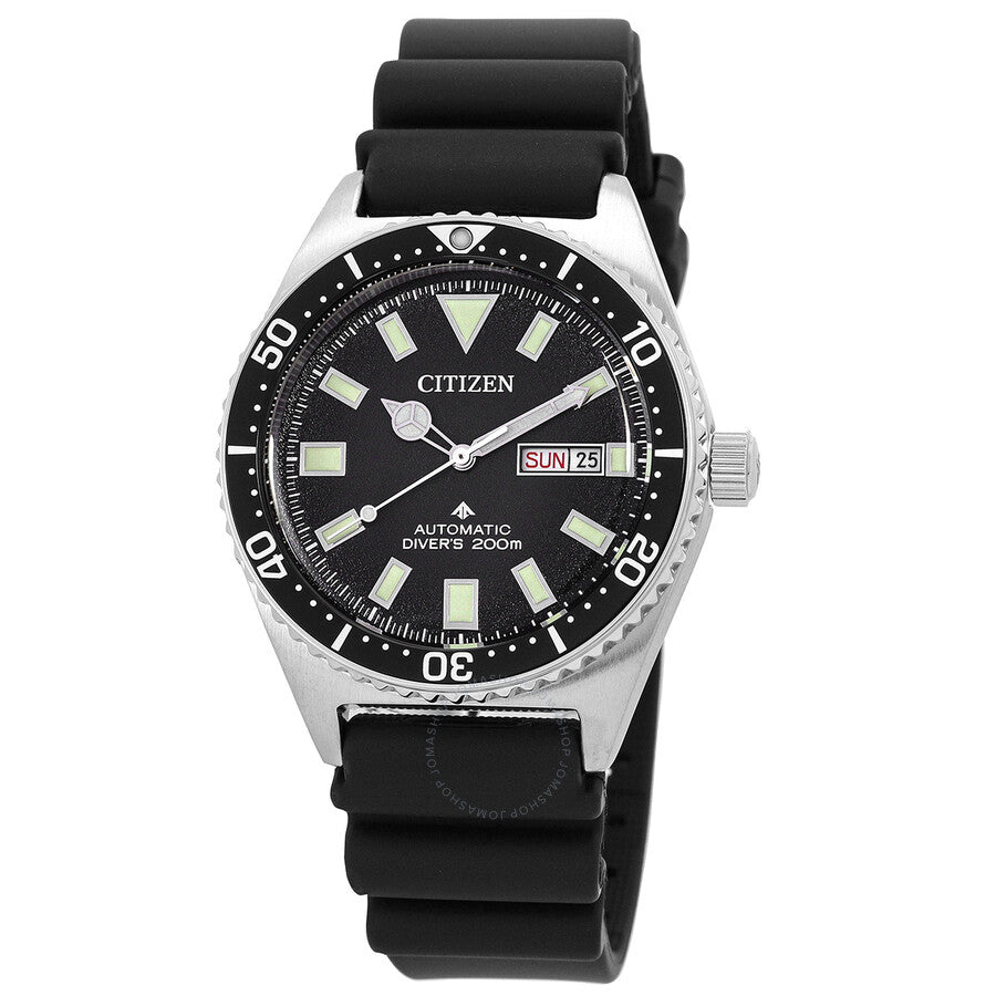 Citizen Promaster Diver Automatic Black Dial Men's Watch NY0120-01E - Dawson Watches