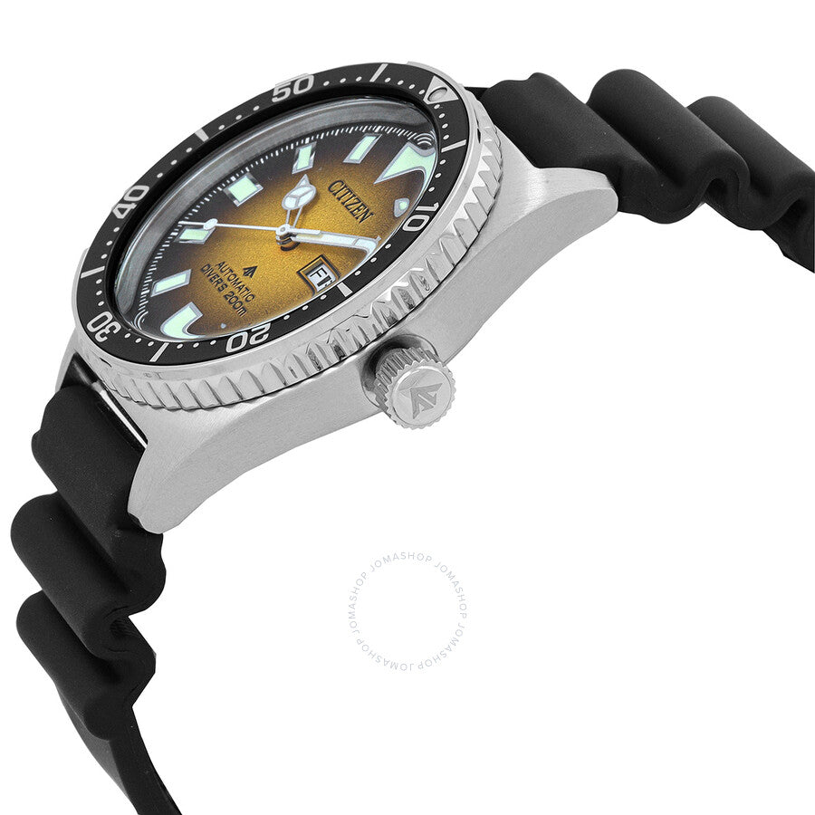Citizen Promaster Diver Automatic Yellow Dial Men's Watch NY0120-01X - Dawson Watches #2