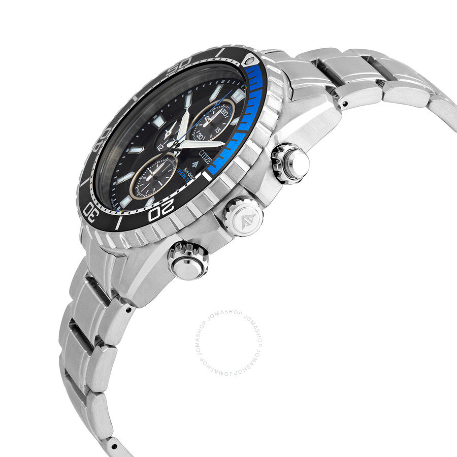 Citizen Promaster Diver Chronograph Quartz Black Dial Men's Watch CA0719-53E - Dawson Watches #2
