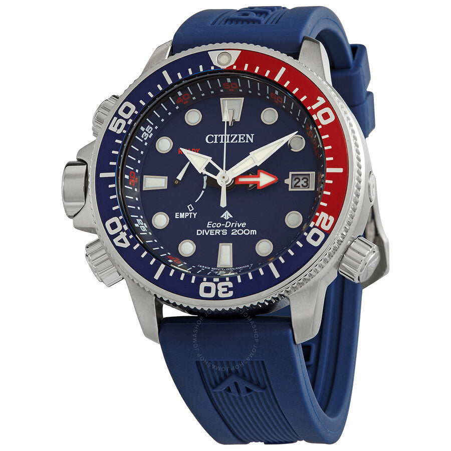 Citizen Promaster Eco-Drive Blue Dial Pepsi Bezel Men's Watch BN2038-01L - Dawson Watches