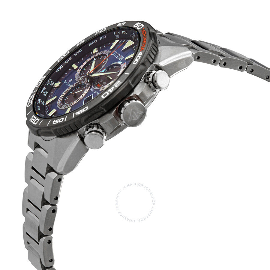Citizen Promaster Eco-Drive Chronograph Blue Dial Men's Watch CB5034-82L - Dawson Watches #2