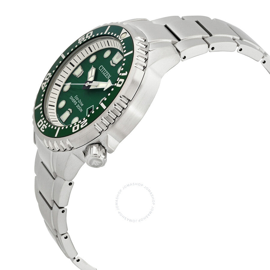 Citizen Promaster Eco-Drive Green Dial Men's Watch BN0158-85X - Dawson Watches #2