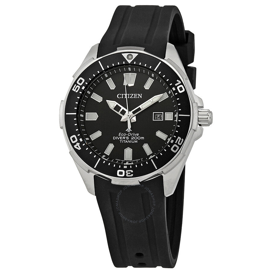 Citizen Promaster Eco-Drive Titanium Black Dial Men's Watch BN0200-05E - Dawson Watches