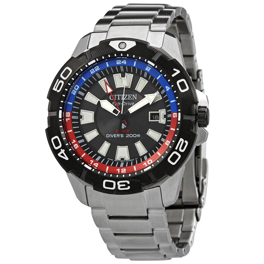 Citizen Promaster GMT Black Dial Men's Watch BJ7128-59E - Dawson Watches