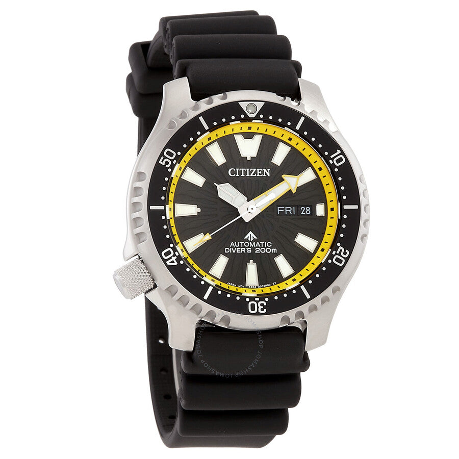 Citizen Promaster Lefty Automatic Black Dial Men's Watch NY0130-08E - Dawson Watches