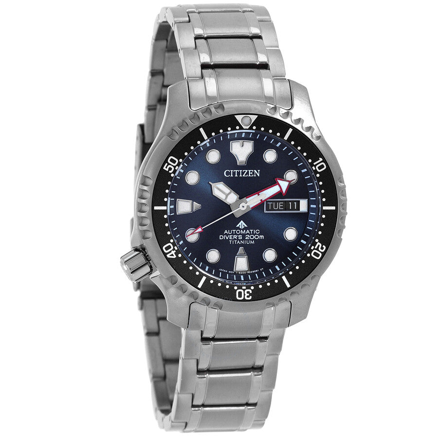 Citizen Promaster Lefty Automatic Blue Dial Men's Watch NY0100-50M - Dawson Watches