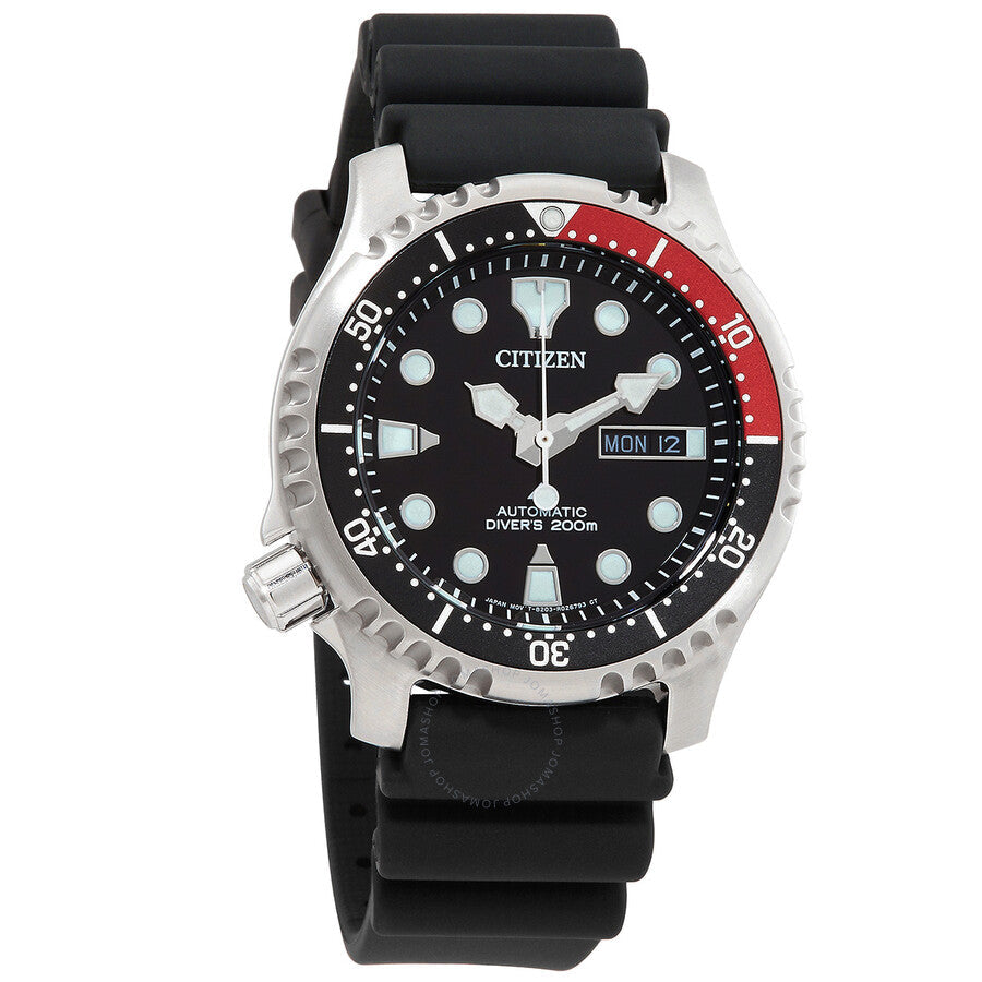Citizen Promaster Marine Automatic Black Dial Men's Watch NY0085-19E - Dawson Watches