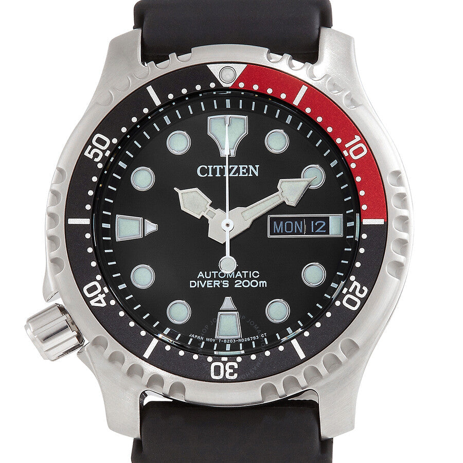Citizen Promaster Marine Automatic Black Dial Men's Watch NY0085-19E - Dawson Watches #4