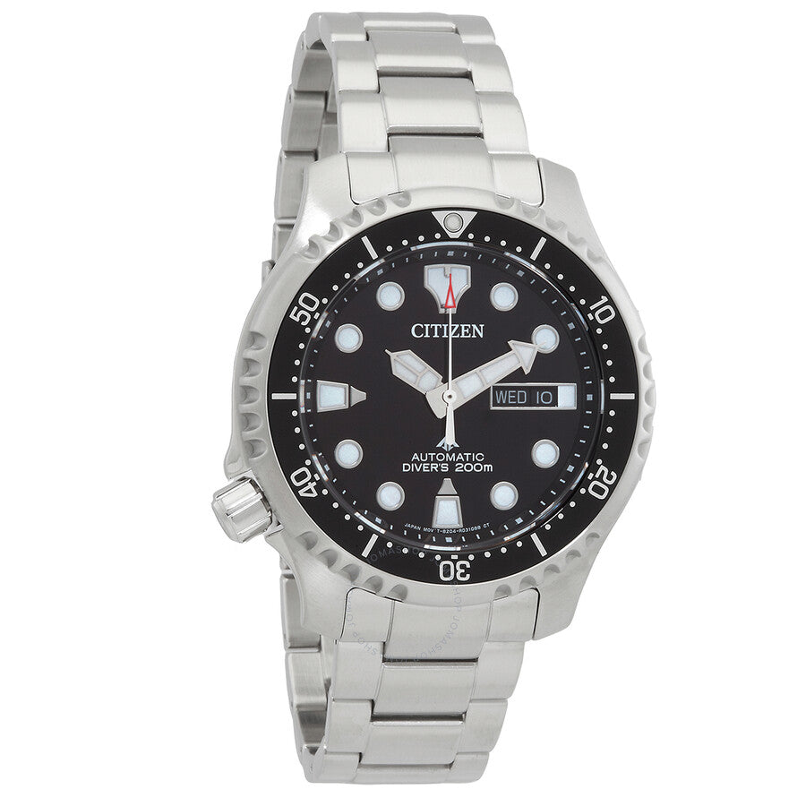 Citizen Promaster Marine Automatic Black Dial Men's Watch NY0140-80E - Dawson Watches