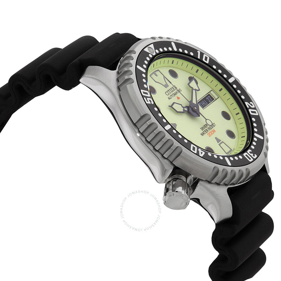 Citizen Promaster Marine Automatic Green Dial Men's Watch NY0040-09W - Dawson Watches #2