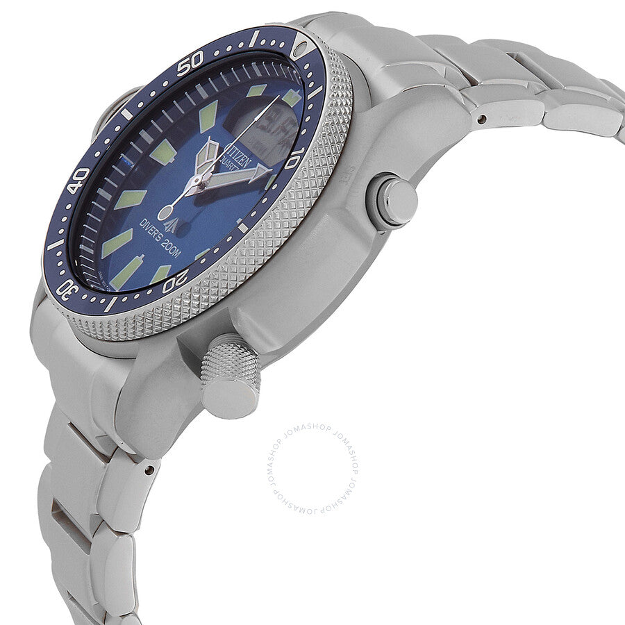 Citizen Promaster Marine Quartz Analog-Digital Blue Dial Men's Watch JP2000-67L - Dawson Watches #2
