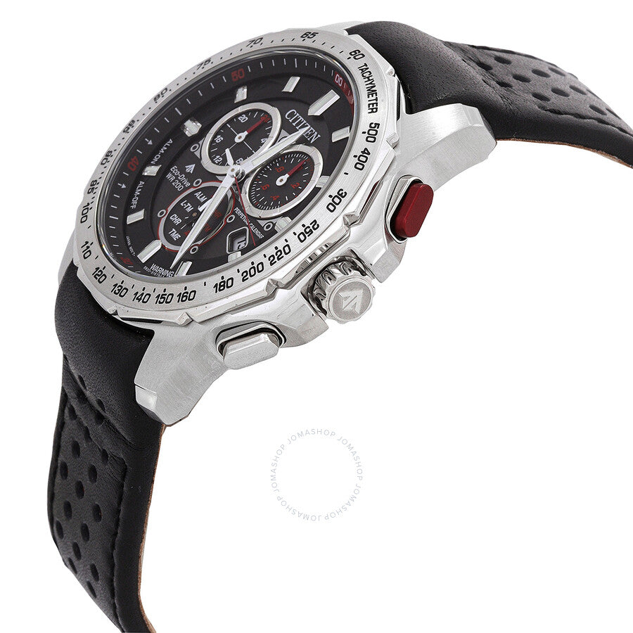 Citizen Promaster MX Perpetual Alarm Chronograph Black Dial Men's Watch BL5570-01E - Dawson Watches #2