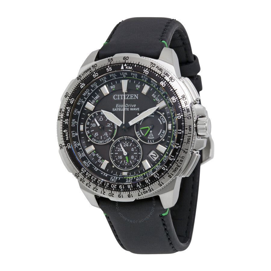 Citizen Promaster Navihawk Black Dial Men's Chronograph Watch CC9030-00E - Dawson Watches