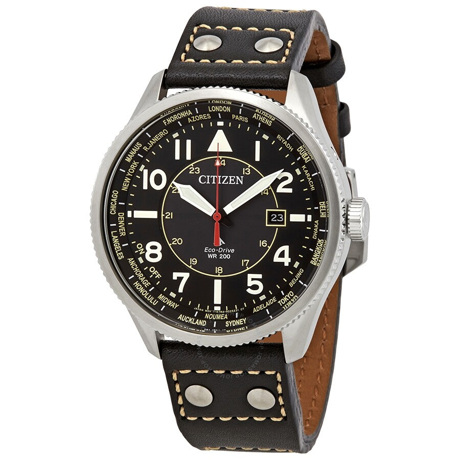 Citizen Promaster Nighthawk Perpetual World Time Men's Watch BX1010-02E - Dawson Watches