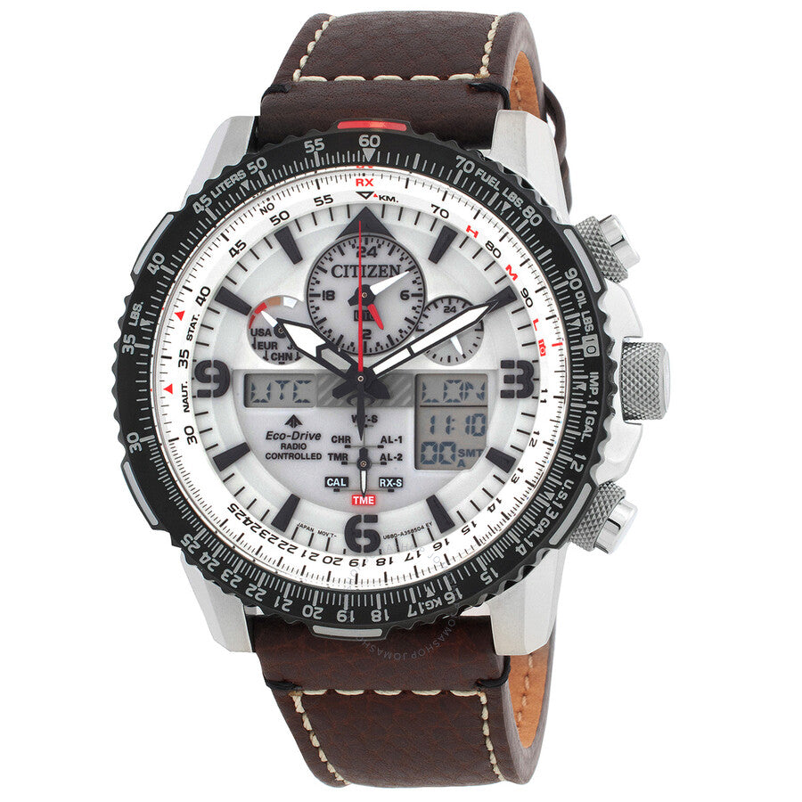 Citizen Promaster Perpetual Analog-Digital White Dial Men's Watch JY8086-11A - Dawson Watches