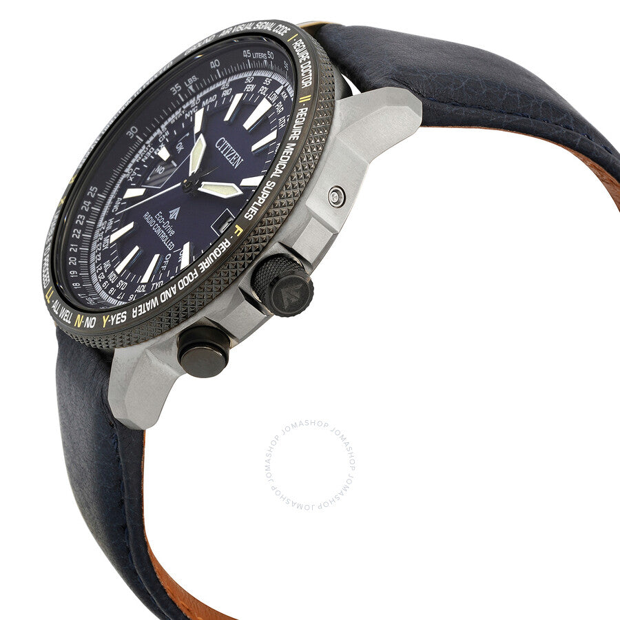 Citizen Promaster Perpetual World Time Blue Dial Men's Watch CB0204-14L - Dawson Watches #2