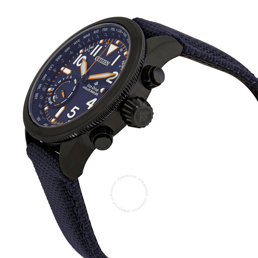 Citizen Promaster Satellite Chronograph Blue Dial Men's Watch CC3067-02E - Dawson Watches #2