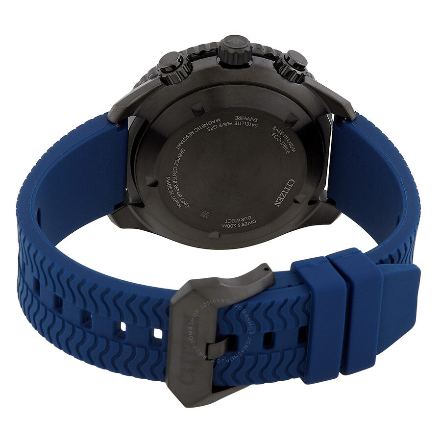 Citizen Promaster Satellite Wave GPS Diver Eco-Drive Blue Dial Men's Watch CC5006-06L - Dawson Watches #3