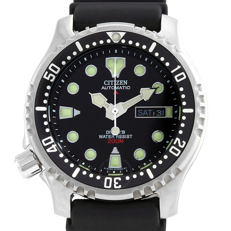 Citizen Promaster Sea Automatic Black Dial Men's Watch NY0040-09E - Dawson Watches #4