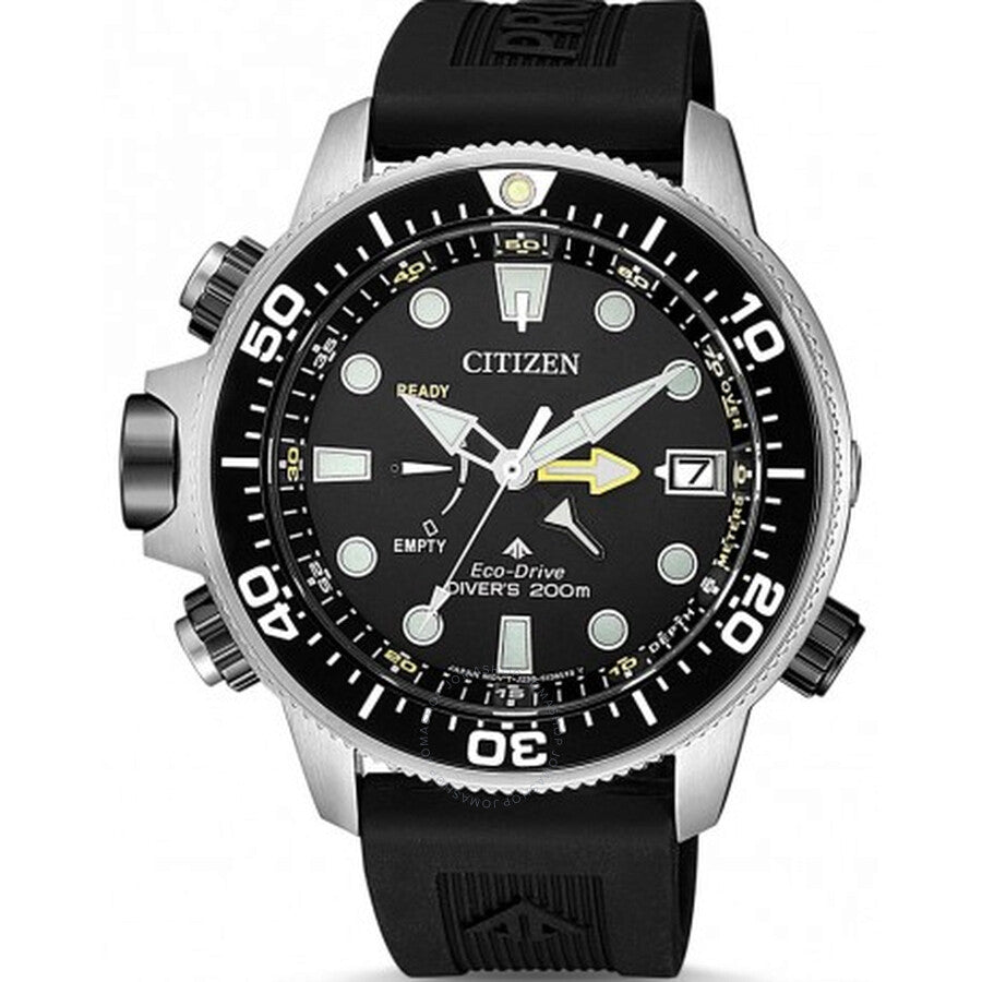 Citizen Promaster Sea Eco-Drive Black Dial Men's Watch BN2036-14E - Dawson Watches