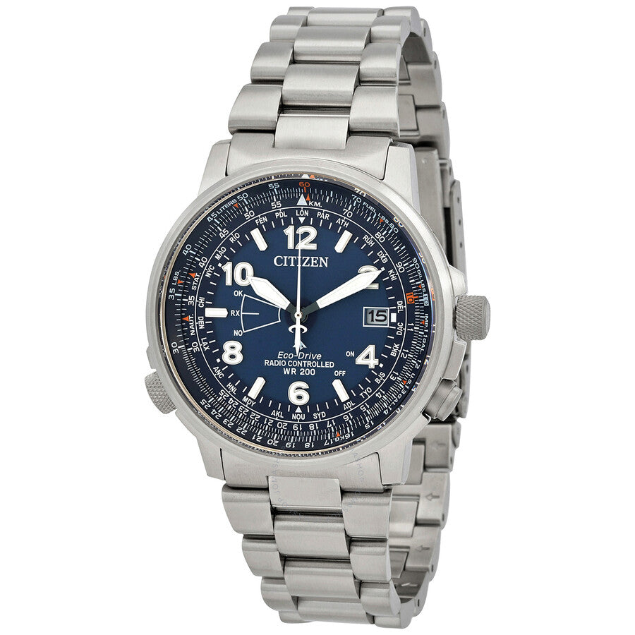 Citizen Promaster Sky Perpetual World Time Blue Dial Men's Watch CB0240-88L - Dawson Watches