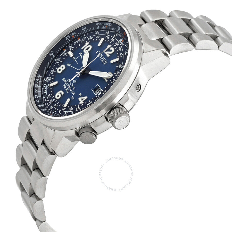 Citizen Promaster Sky Perpetual World Time Blue Dial Men's Watch CB0240-88L - Dawson Watches #2