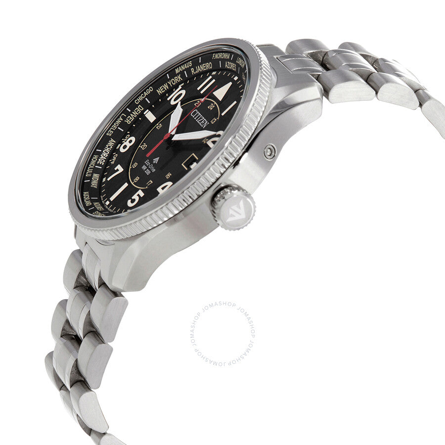 Citizen Promaster Sky World Time Eco-Drive Black Dial Men's Watch BX1010-53E - Dawson Watches #2