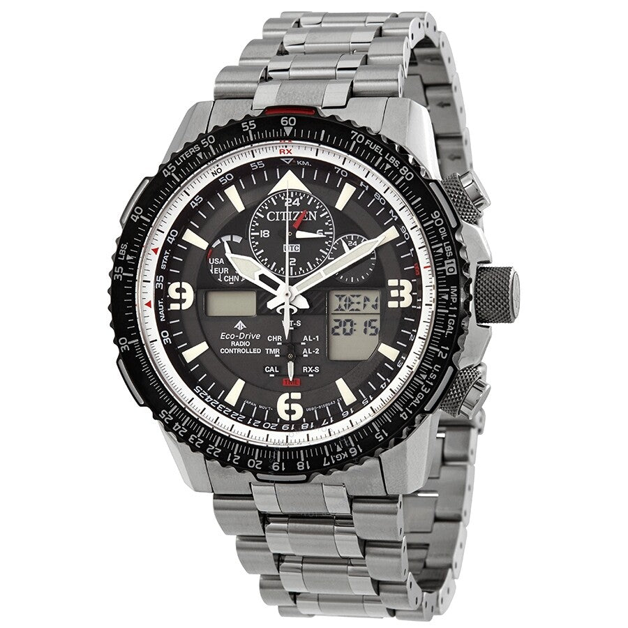 Citizen Promaster Skyhawk A-T Eco-Drive Stainless Steel Men's Watch JY8070-54E - Dawson Watches