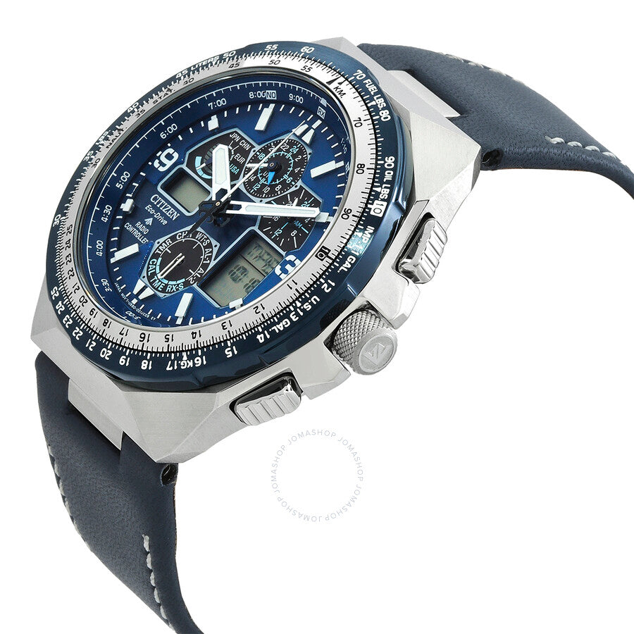 Citizen Promaster Skyhawk A-T Chronograph Blue Dial Men's Watch JY8148-08L - Dawson Watches #2