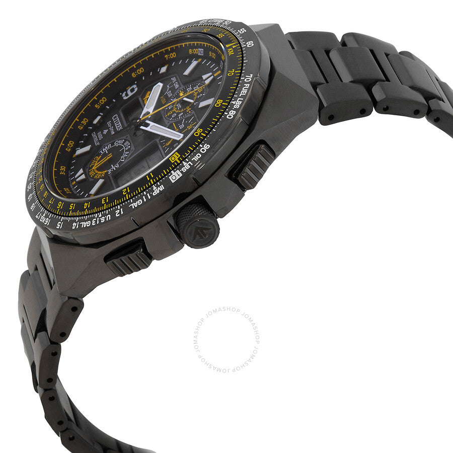 Citizen Promaster Skyhawk A-T Chronograph GMT Black Dial Men's Watch JY8127-59E - Dawson Watches #2
