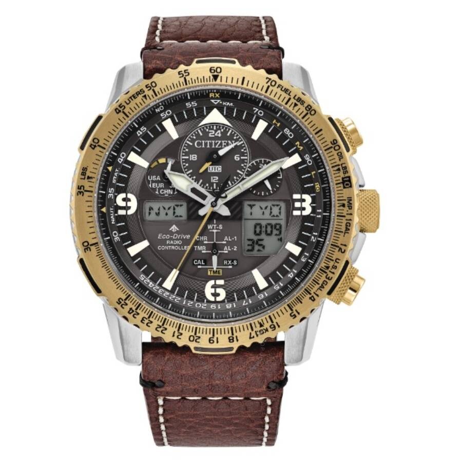 Citizen Promaster Skyhawk A-T Perpetual Alarm World Time Chronograph Men's Watch JY8084-09H - Dawson Watches