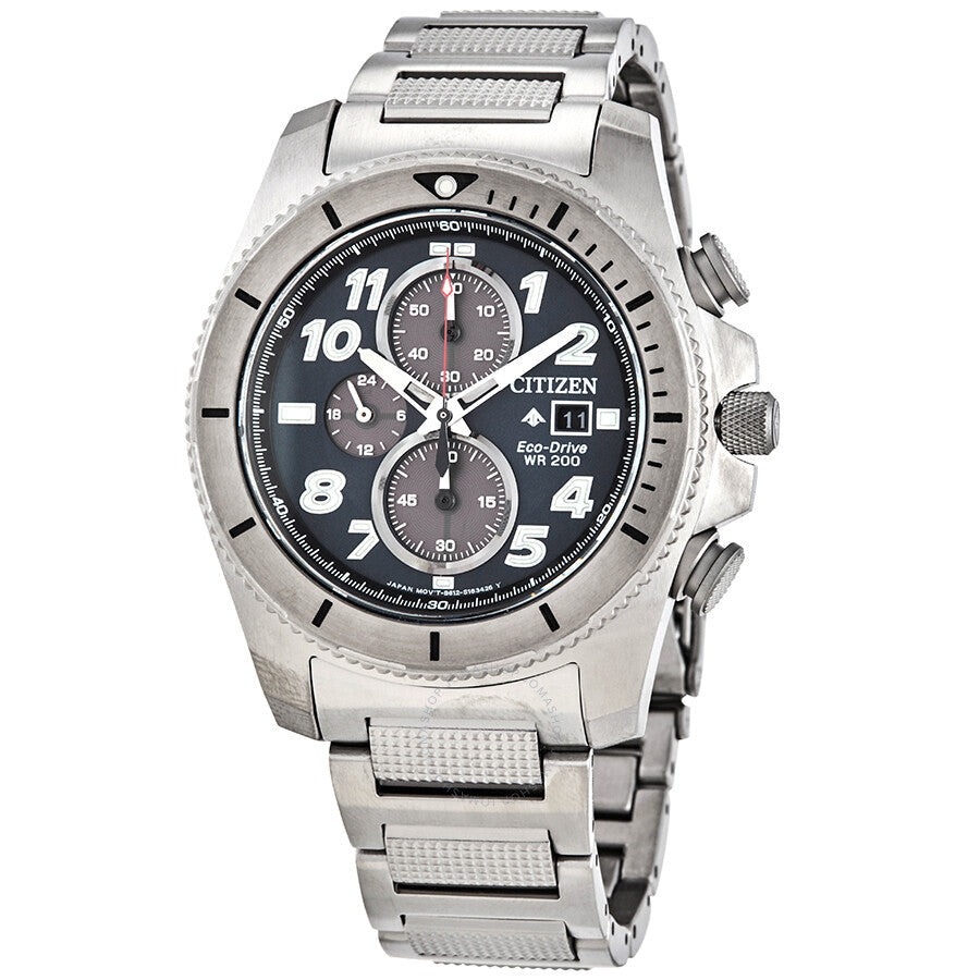 Citizen Promaster Tough Chronograph Eco-Drive Grey Dial Men's Watch CA0720-54H - Dawson Watches