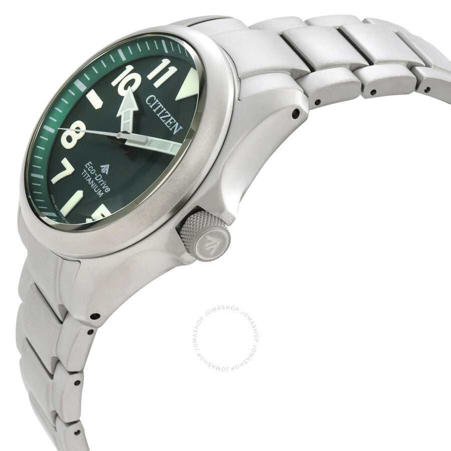 Citizen Promaster Tough Eco-Drive Green Dial Men's Watch BN0241-59W - Dawson Watches #2